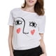 thumbnail image 5 of Camiseta Estampada de con Estampado de Flores para Mujer S, 5 of 9