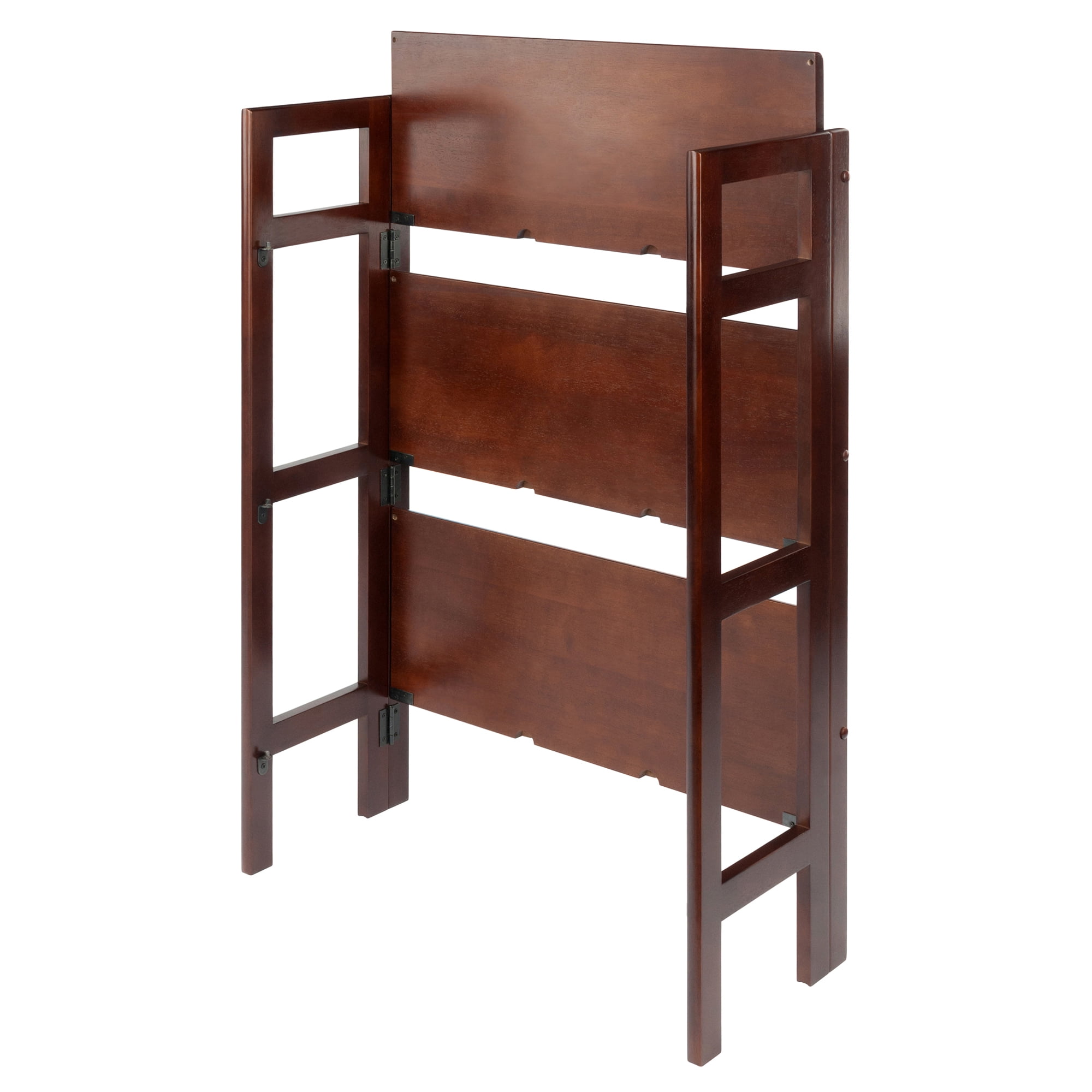 Solid wood folding bookcase outlet