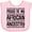 AD-Pink, variant on Inktastic Black History Proud African Ancestry Boys or Girls Baby Bib