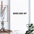 thumbnail image 5 of Citas Inspiradoras Nunca Te Rindas Etiqueta De La Pared Para La Oficina Escuela Afirmaciones Positivas Que Dicen Palabras Calcomanía De Pared Para La Habitación De Los Niños Ejercicio Motivación Papel, 5 of 5