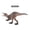 D, variant on A Pvc Solid Hand Painted Dinosaur Model Toy For Boys Collectible Commemorative Figure Realistic Decor Ceratosaurus