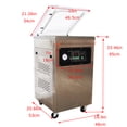 thumbnail image 2 of Single Chamber Vacuum Packaging Machine Vacuum Sealing Package Tool Stainless Steel Vacuum Sealer 110V, 2 of 13