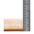 thumbnail image 5 of Unique Loom Williamsburg Collection Area Rug - Allover (4' 1" x 6' 1" Rectangle Orange/Gray), 5 of 7