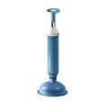 thumbnail image 2 of Vacemry Under $5 Toilet Plunger with Strong Suction, High Pressure Drain Unclogger for Bathroom, Rubber Cup Toilet Auger for Clog Removal, Household Plumbing Tool for Blocked Drains, 2 of 7
