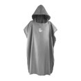 thumbnail image 2 of Microfibra Surf Poncho Cambiando Robe Sunnimix Gris Medio, 2 of 8
