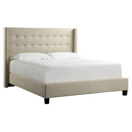 Capehart Upholstered Wingback Platform Bed Capehart Upholstered Wingback Platform Bed