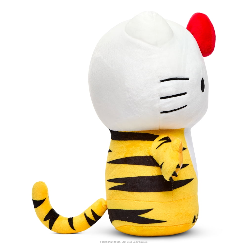 Kidrobot Sanrio Interactive Plush 13" Hello Kitty Tiger with Removable Jacket Plush Toy