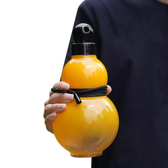 Leakproof Water Bottle Drinking Bottle for Gym, Running, Travel, 1000ml Gourd Shape Water Bottle, Sports Water Bottle