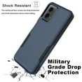 thumbnail image 4 of For Motorola Moto G 5G 2024 Phone Case, Moto G 5G 2024 Case, Dual Layer Shockproof Heavy Duty Military Grade Protective Case Hybrid Rugged Cover for Motorola G 5G 2024, Blue, 4 of 11