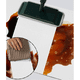 thumbnail image 4 of Xiao Hua Alfombra de baño de felpa peluda y antideslizante, lavable a máquina, color negro, 61 x 40 cm, 4 of 5