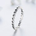 thumbnail image 2 of Anillo de corazón para mujer, bonita banda de corazón liso, delicado compromiso, promesa, anillos de boda, joyería, 2 of 5