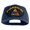 Navy, variant on 2nd Armored Division Hell on Wheels Patched Solid Cotton Twill Mesh Prostyle Cap - Black OSFM