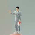thumbnail image 3 of Figura de Diorama miniatura CUTICAT 1/64 personajes para diseño de escena, 3 of 8