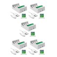 thumbnail image 3 of Injueey de Adaptador recargable Pantalla LCD Cargadores Accesorios de alimentación multifuncionales de alto rendimiento blanco Type2 NO2, 3 of 6