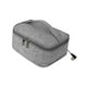thumbnail image 3 of Bolsa de almuerzo calentada por USB, calentador de alimentos de tela Oxford, reutilizable, portátil con cremallera Gris, 3 of 9