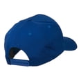 thumbnail image 4 of White American Flag Patched Cap - Royal OSFM, 4 of 5