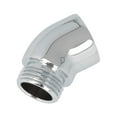 thumbnail image 1 of Adaptador de codo de ducha, extensión de brazo de ducha, fácil de instalar, piezas de bañera duraderas 130 grados, 1 of 9