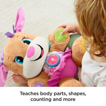 Fisher-Price - Laugh & Learn Smart Stages Sis Plush Toy - Brown