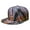 Hawaiian Sunset, variant on Aloha Beach Vacation Hat - Tropical Sunset Palm Tree Flat Brim Snapback, Adjustable Unisex Cap for Boho & Nautical Fashion