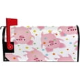 thumbnail image 5 of Coolnut Mailbox Covers, Magnetic Standard Size Cute Cheerful Pig Characters Seasonal Mail Wraps for Home Outdoor Decor, 20.7"x18.03", 5 of 5