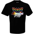 thumbnail image 2 of Men's Checkered Flag Black NASCAR YAAASCAR Pride-T-Shirt, 2 of 3