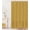Mustard-72"W x 72"L (Pack of 1), variant on White Farmhouse Boho Shower Curtain With A Ruffle Hem Linen Blend For Bathroom 72"x72"