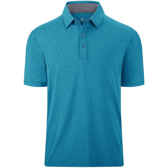 SPEEDRUN Men's Golf Polo Shirts Short Sleeve, Classic Casual and Business Polo Shirt for Men and Big Men