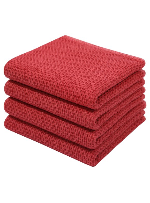 Kitchen Towels & Dish Towels Red