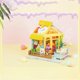 thumbnail image 3 of Casa de muñecas en miniatura de madera DIY Adorable Casa Muebles Adultos Regalo amarillo perfke casa de muñecas en miniatura, 3 of 9