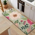 thumbnail image 5 of Vibrant Pioneer Flower Pattern Kitchen Rug Mat,Kitchen Runner Rugs Non Skid Washable,Decorative Kitchen Floor Mats for Kitchen,Sink,Laundry,17"x47.2", 5 of 7