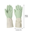thumbnail image 3 of Thickened Rubber Cleaning Gloves | Dishwashing & Household Chores | Soft, Durable & Oil-Resistant | Ergonomic Design for Comfort | 1 Pair (Multiple Colors & Sizes Available), 3 of 6