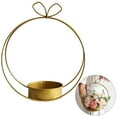 thumbnail image 1 of Metal Flower Basket DIY Geometric Portable Hanging Floral Flower Stand For Wedding Home Table Decor, 1 of 13