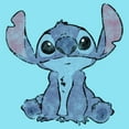 thumbnail image 2 of Girl's Lilo & Stitch Watercolor Stitch  Graphic Tee Blue Large Plus, 2 of 3