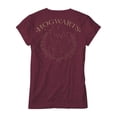 thumbnail image 2 of Playera Harry Potter Talla M Manga Corta Escudo Hogwarts Fit Normal Vino, 2 of 4