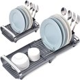 thumbnail image 2 of Escurridor de platos compacto expandible TOOLF, inoxidable, 2 of 6