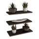 thumbnail image 1 of 3 Repisas Flotantes Minimalistas Melamina Vintage 30x15 Color Cafe, 1 of 6