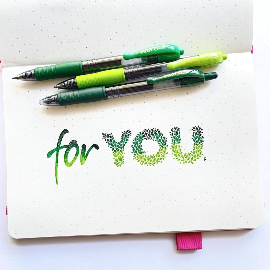Pilot G2 Green Premium Gel Pens, Fine Point, 0.7mm, Assorted Ink, 5 Count