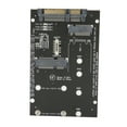 thumbnail image 1 of MSATA Carte Adaptateur de Disque Dur, Matériel PCB Plug And Play M.2 Adaptateur de Conversion Rapide Vitesse de Transmission Résistant à l'Usure pour PC, 1 of 8