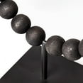 thumbnail image 5 of Mercana Tulane I Small Black Beaded Broken Sphere Decorative Object 68682, 5 of 6