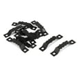 thumbnail image 3 of Uxcell 1.65" x 0.3" Black Metal Picture Frame Hangers 10 Pack, 3 of 4
