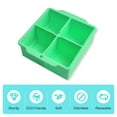 thumbnail image 5 of HomeLife Silicone Ice Cube Trays with Removable Lids Square Ice Mold BPA-Free Easy Release Stackable Large Ice Maker for Whiskey Cocktail, 5 of 13