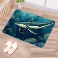 thumbnail image 5 of Whale Polyester Non-Slip Machine Washable Area Rugs for Office Floor, 5 of 6