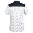thumbnail image 2 of SSLR Dress Shirts for Mens Casual Button Down Shirts Cotton Short Sleeve Shirts, 2 of 8