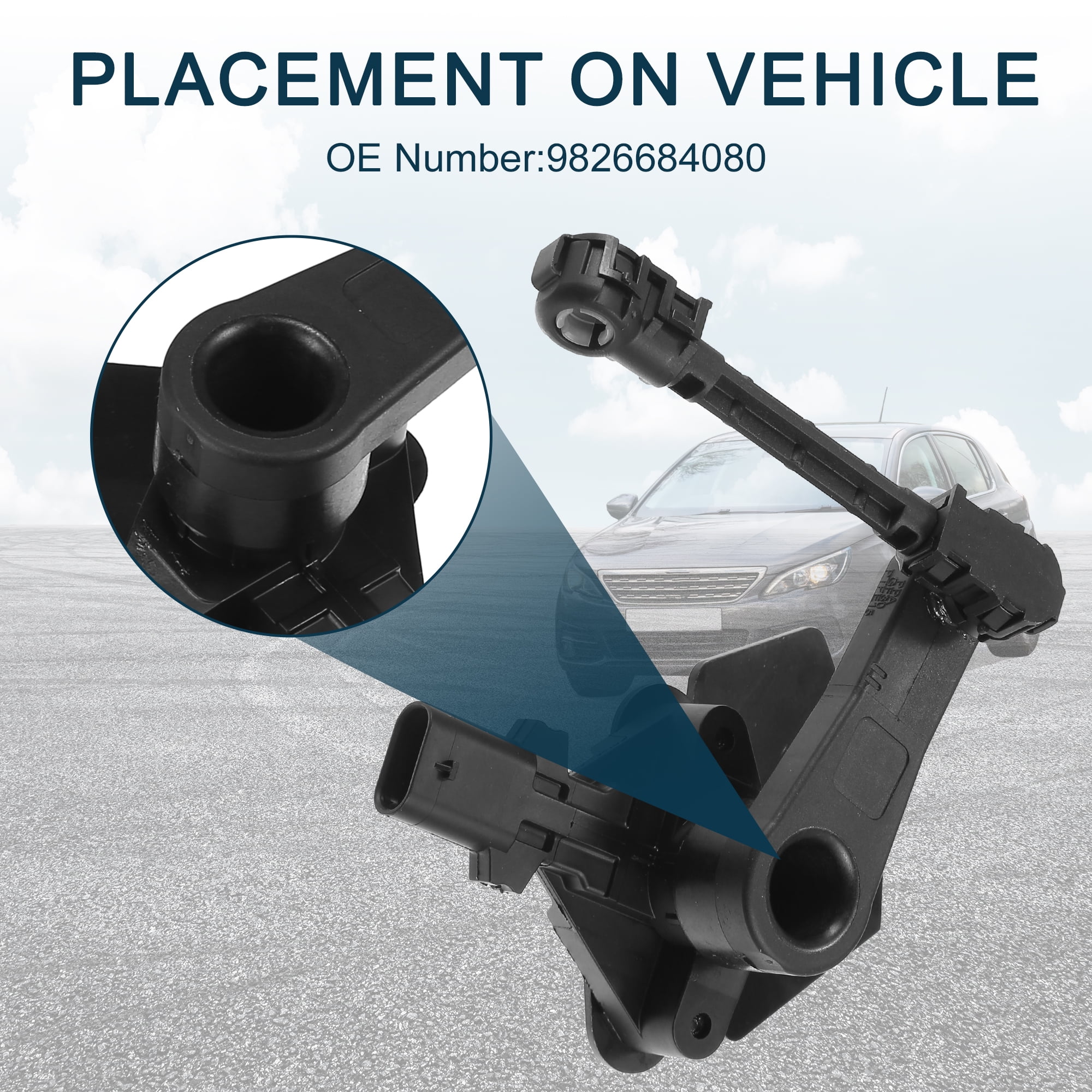 Rear Right Air Suspension Ride Height Level Sensor for