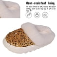 thumbnail image 3 of CHICVOMEY Women's Fuzzy Sequin Slippers Sparkly Non-slip Memory Foam Ladies House Shoes Indoor Outdoor Comfy Warm Slippers, 3 of 9