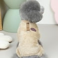 thumbnail image 4 of Qaailabf Dog Turtleneck Sweater, Warm and Breathable Fabric, Soft Skin-Friendly Material, Easy to Clean, Small Size, Perfect for Pets, Ideal Gift for Dog Lovers, 4 of 7