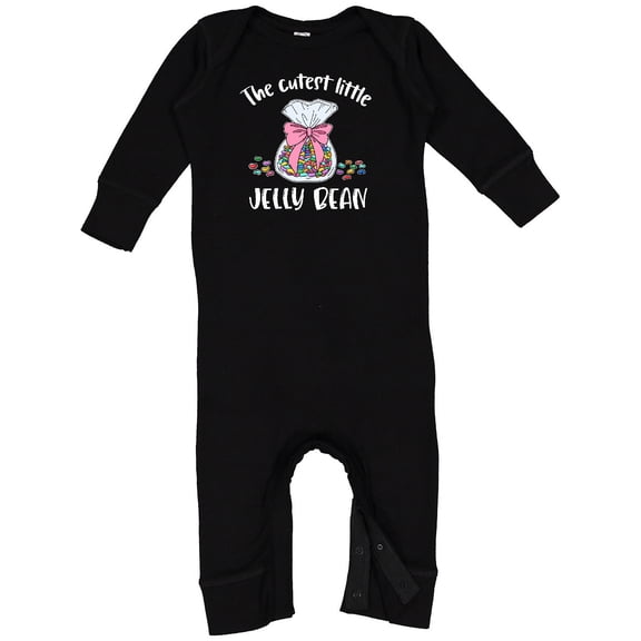 Inktastic The Cutest Little Jelly Bean Baby Romper Coveralls