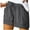 Gray, variant on HONHUZH Womens Shorts Gym Shorts Clearance Womens Plus Size Comfy Drawstring Casual Elastic Waist Pocket Loose Shorts Pants