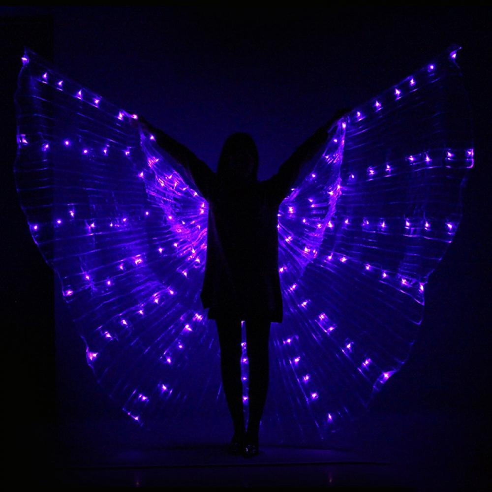 SUKDO Adulte Isis Angel Wings, 7 Modes De Couleur, Lumières LED