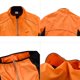 thumbnail image 5 of Chaqueta de Ciclismo Kusrkot Resistente al Viento Transpirable Ligero Reflectante Naranja, 5 of 8